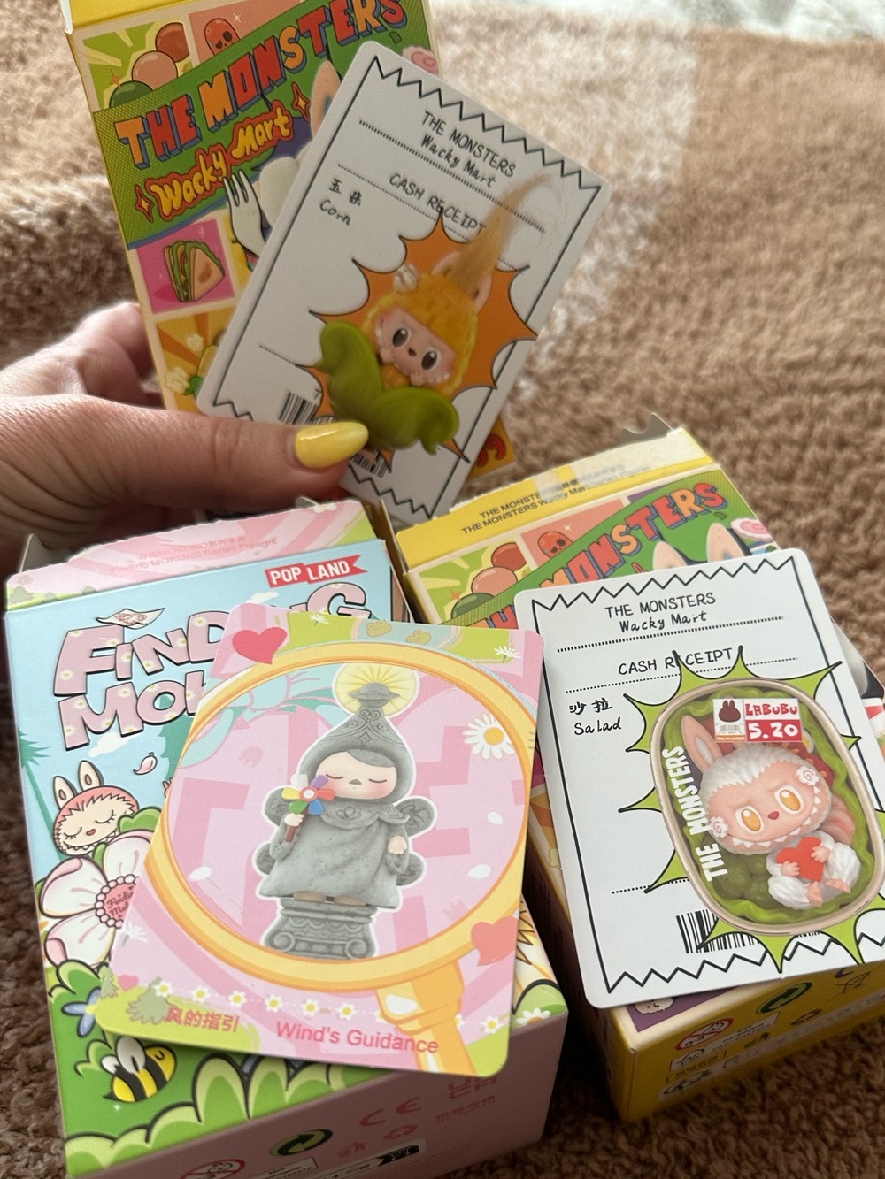 PopLand figurines. Labubu.. you get all 3!